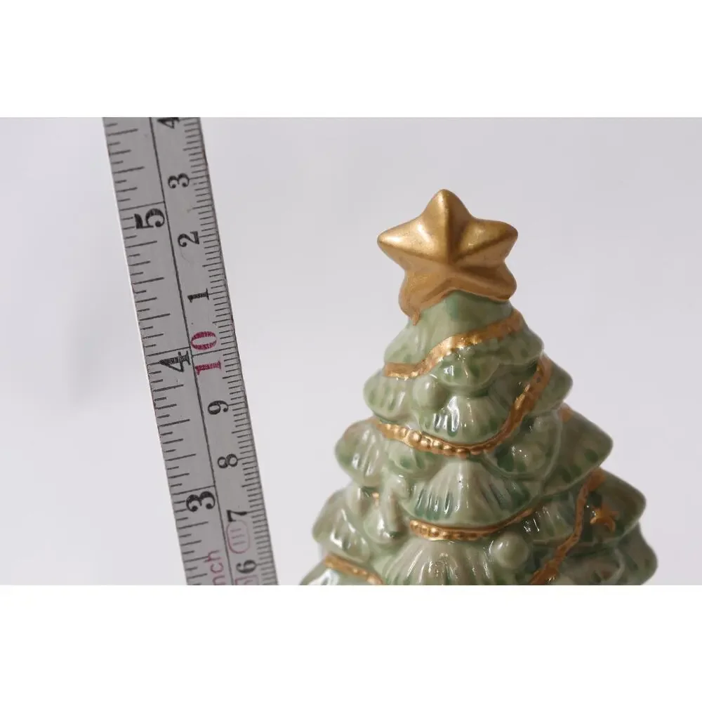 Christmas Tree Porcelain Trinket Box 5